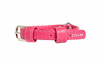 Collar Glamour нашийник без прикрас XS 9мм 19-25см рожевий