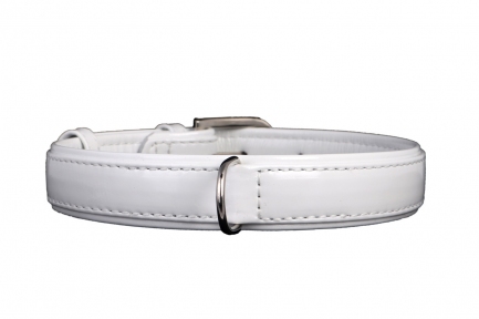 Collar Brilliance нашийник без прикрас білий 15мм/27-36см