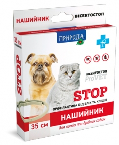 Природа ProVet ІНСЕКТОСТОП нашийник «STOP» 35см