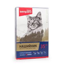 Vitomax Sempero нашийник від бліх для котів та дрібних порід собак 35см колір в асортименті