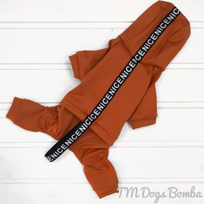 DOGS BOMBA Костюм Nice помаранчевий 4, 27-30 см