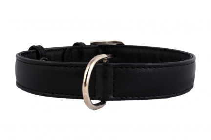 Collar Glamour нашийник без прикрас XS 12мм 21-29см чорний