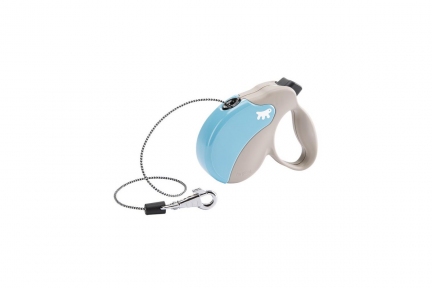 Ferplast Amigo Рулетка grey-light blue 3m max 12kg трос