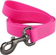 Collar WAUDOG Waterproof повідець водостійкий, ( ш - 20мм, дл - 183см), рожевий
