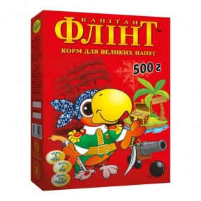 Лорі Флінт для великих папуг 500г