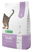 Nature's Protection Sensitive Digestion Cat Повноцінний корм для котів з чутливою їжею. 2kg