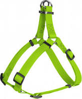 Collar WAUDOG Waterproof шлей водостійкий, метал. фурнітура (ш - 20мм, дл - 50-80см), салатова
