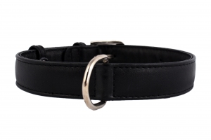 Collar Glamour нашийник без прикрас XS 12мм 21-29см чорний